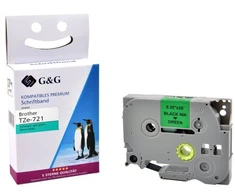 G&amp;G Taśma kompatybilny su Brother TZe-721