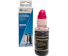 Tusz G&amp;G EcoTank* Kartridż kompatybilny su Epson 104/C13T00P340 (70ml) M