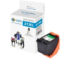 G&amp;G 14708 rašalo kasetė su 1 rašalo kasete. Didelės (XL) talpos pakaitalas, skirtas Juodas
