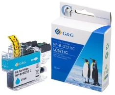 G&amp;G rašalas, suderinamas su Brother LC-3211C Cyan (14917)