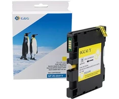 Su G&amp;G suderinamas rašalas / rašalas su 405768, NP-RI-0041Y, geltonas, 600s