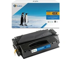 G&amp;G kompatybilny toner su HP Q5949X, NT-PH5949XC, HP 49X, juodas, 6000s, didelės talpos