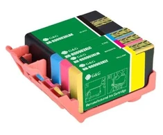 Tūšas G&amp;G XL spausdinimo kasetės, rinkinys 4 vnt., HP 903XL / 3HZ51AE
