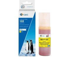 Tusz G&amp;G Kompatybilny Epson 102/C13T03R440 Pojemnik na atrament Geltonas (20696)