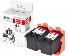 Tusz G&amp;G Patronen 2er Set kompatybilne su Canon 540XL + 541XL