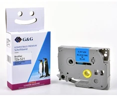 G&amp;G G&amp;G 17086 taśmy do etykietowania Juodas na niebieskim TZe