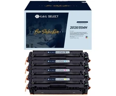 Toneris G&amp;G Select Toneris zamiennik HP 203X Canon 054H 4 sztuki (21156)
