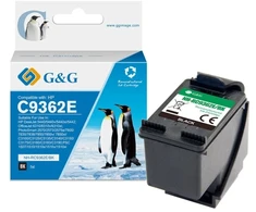 G&amp;G kompatybilny ink / tusz su C9362EE, NH-R9362BK(HP336), juodas, 210s