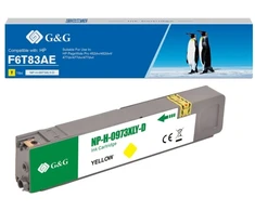Šuo G&amp;G G&amp;G su F6T83AE, geltonas, 7000s, NH- R00973XLY, HP PageWide Pro 452, Pro 477