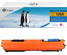Su G&amp;G suderinami dažai su HP CE313A, NT-CH313FM-A, HP 126A, rausvai raudona, 1000s