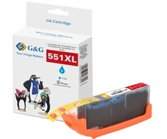 Tusz G&amp;G XL-Druckerpatrone kompatybilny su Canon CLI-551C XL