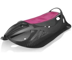 Gizmo_Riders Neoninės rankenos rogės, monstriškos rožinės spalvos