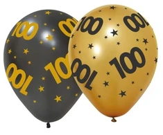 Globos Europe Bv 100-mečio jubiliejaus balionai, 6 vnt.