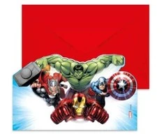 Globos Europe Bv Avengers Infinity Stones invitationer