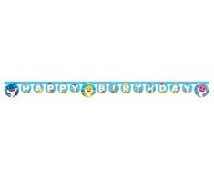 Globos Europe Bv Baby shark bogstavsbanner