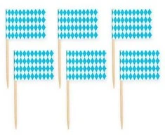 Globos Europe Bv Bavariškos torto vėliavėlės, 50 vnt.