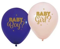 Globos Europe Bv Berniuko ar mergaitės balionai, 8 vnt.