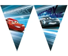 Globos Europe Bv Lenktyninių automobilių lenktynių vėliavėlių girlianda, 2,3 m
