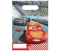 Globos Europe Bv Disney Cars 3 party poser, 6 stk