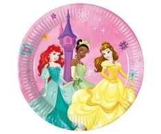 Globos Europe Bv Disney princesių lėkštės 19,5 cm