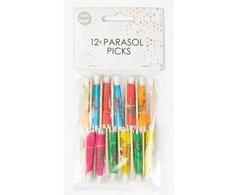 Globos Europe Bv Drinksparasol, 12 stk