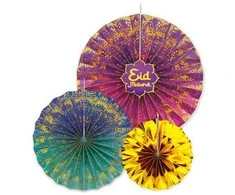 Globos Europe Bv Eid Mubarak dekoracijos, 3 vnt.