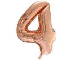 Globos Europe Bv Folio kamuolys rožinio aukso spalvos 4, 86 cm