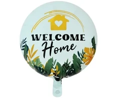 Globos Europe Bv Folijos balionas „Sveiki sugrįžę namo“, 46 cm