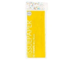 Globos Europe Bv Gult silkepapir, 10 ark