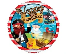 Globos Europe Bv Su gimtadieniu piratų folijos balionas