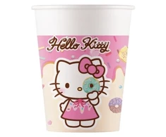 Globos Europe Bv Hello Kitty Kuromi popieriniai puodeliai, 8 vnt., 200 ml