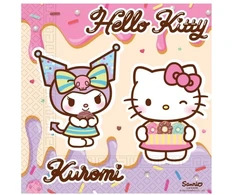 Globos Europe Bv Hello Kitty Kuromi 20 vnt. servetėlių 33x33 cm FSC