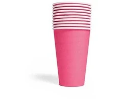 Globos Europe Bv Hot pink papkrus, 350ml 10 stk