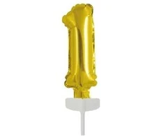 Globos Europe Bv Folinis torto balionas, 1 auksinis