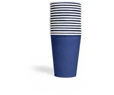 Globos Europe Bv Marineblå papkrus, 14 stk