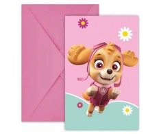 Globos Europe Bv Paw patrol Skye kvietimai
