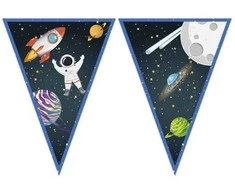 Globos Europe Bv Rocket Space vimpelguirlande