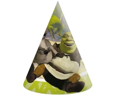 Globos Europe Bv Shrek šventinės kepurės, 6 vnt