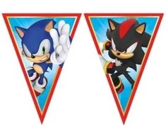 Globos Europe Bv Sonic vimpelguirlande