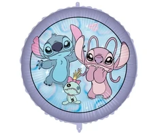 Globos Europe Bv Stitch &amp; Angel folijos balionas, 46 cm