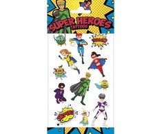 Globos Europe Bv Superherojų tatuiruotės