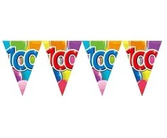 Globos Europe Bv Vimpelų girlianda 100 su balionais