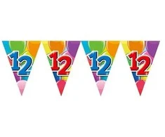 Globos Europe Bv Vimpelų girlianda 12 su balionais