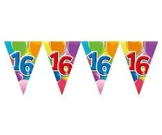 Globos Europe Bv Vimpelų girlianda 16 su balionais