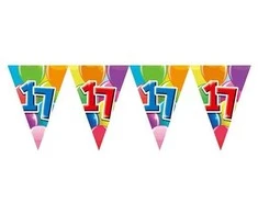Globos Europe Bv Vimpelų girlianda 17 su balionais