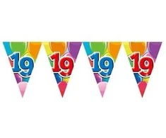 Globos Europe Bv Vimpelų girlianda 19 su balionais