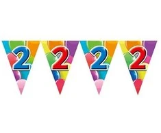 Globos Europe Bv Vimpelų girlianda 2 su balionais