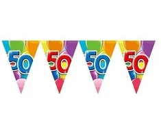 Globos Europe Bv Vimpelų girlianda 50 su balionais