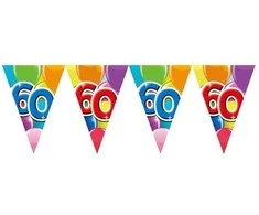Globos Europe Bv Vimpelų girlianda 60 su balionais