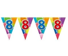 Globos Europe Bv Vimpelų girlianda 8 su balionais
